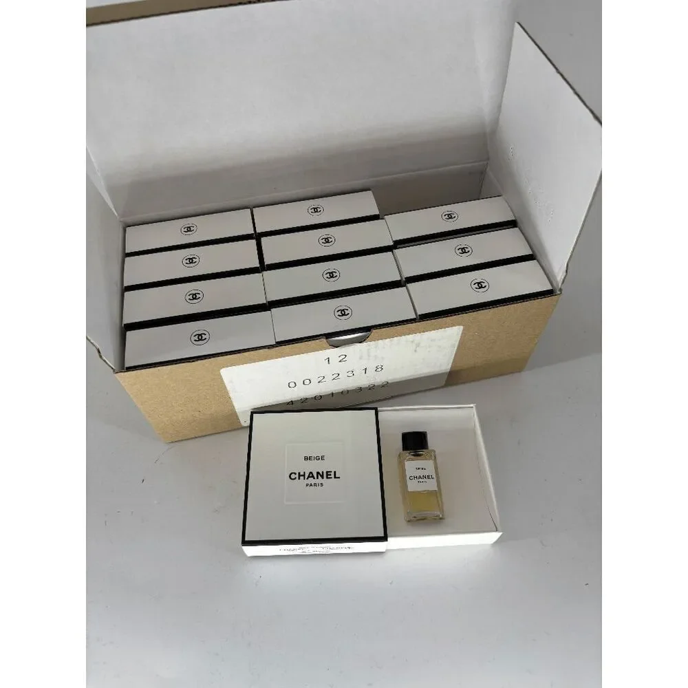 New Samples Set of 12 Chanel Eau De Parfum Miniature Collectable Splash Bottle - Picture 2 of 4
